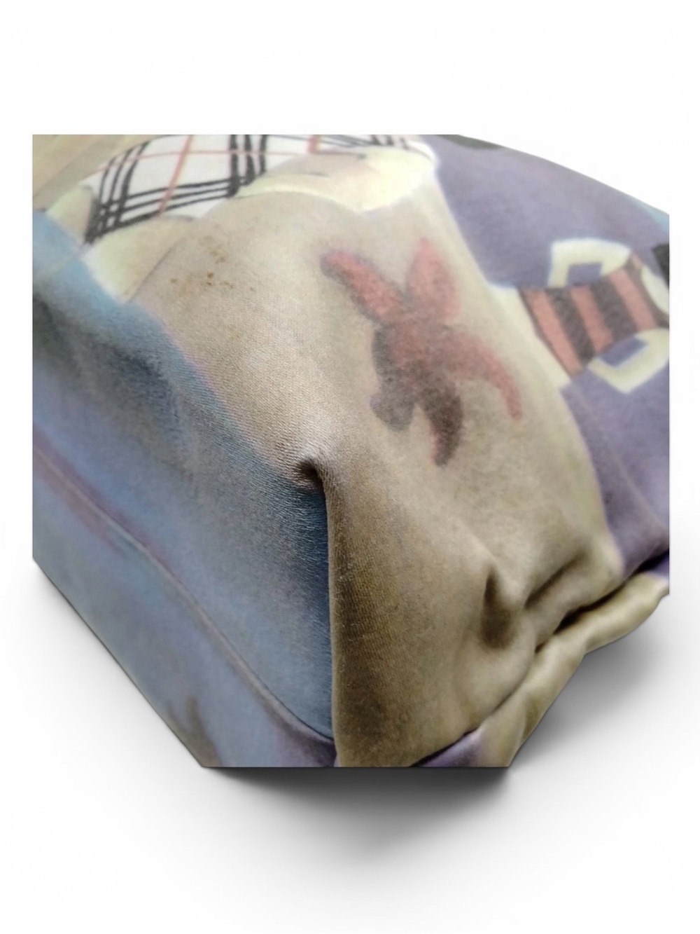 Burberry London Pastel Beach Illustration Canvas Tote - Picture 6 of 9